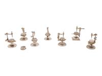 A Collection of Seven Watch Maker's Hairspring Vibrating Tools