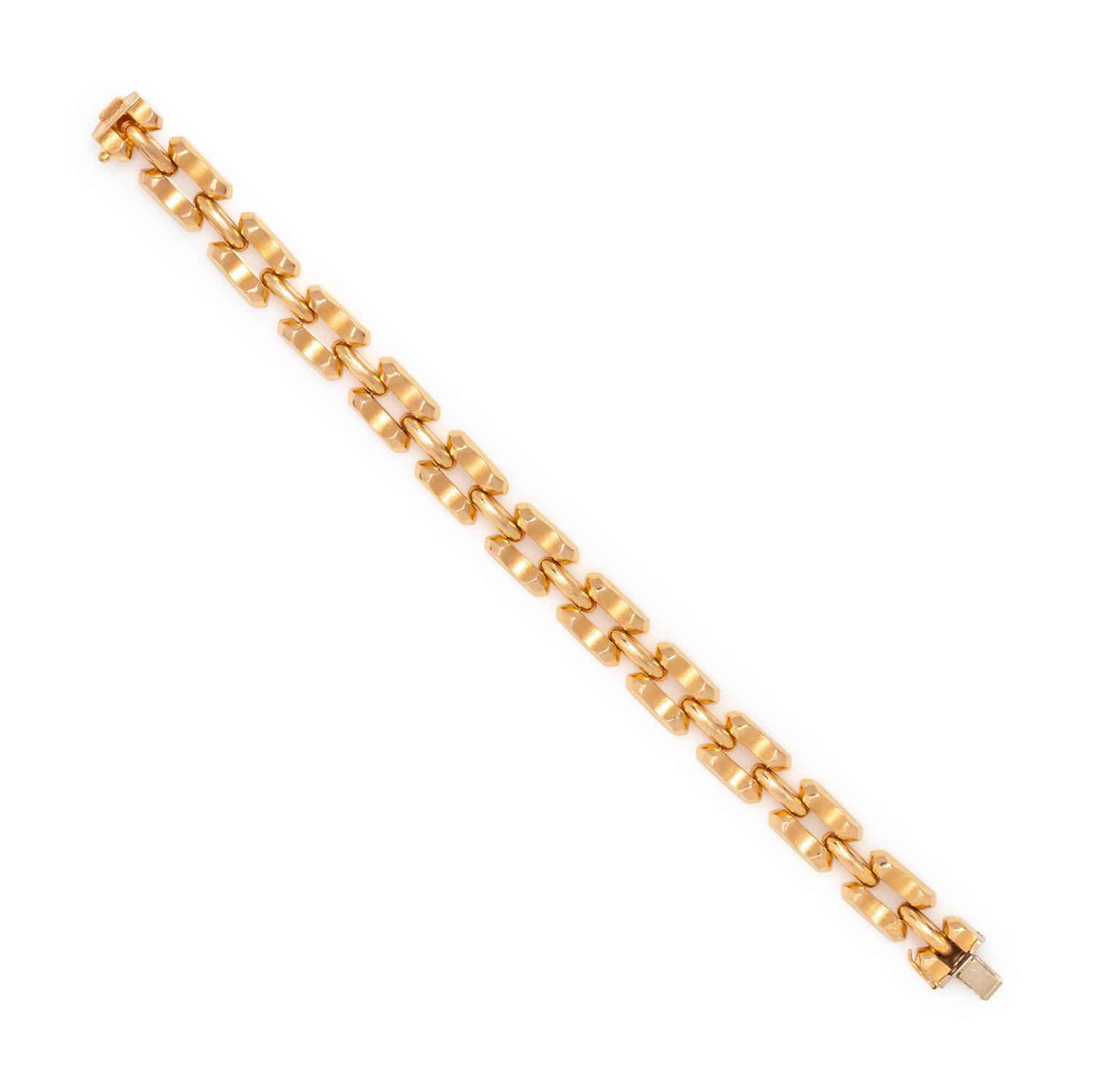 YELLOW GOLD BRACELET