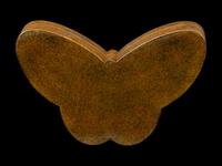 A Japanese Gold Lacquer Butterfly-Form Covered Box, Kobako
