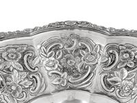 A George III Silver Flower Basket