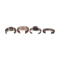 Navajo Silver Cuff Bracelets