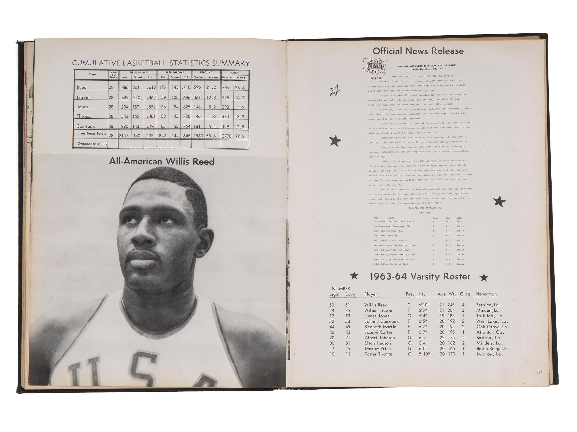 [SPORTS]. Items rel. to Af. American athletes incl. Jack Johnson, Joe Gans, & Coach Eddie Robinson.