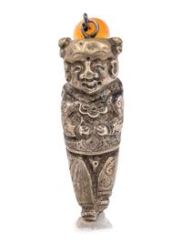 Five Chinese Silver and Metal Articles