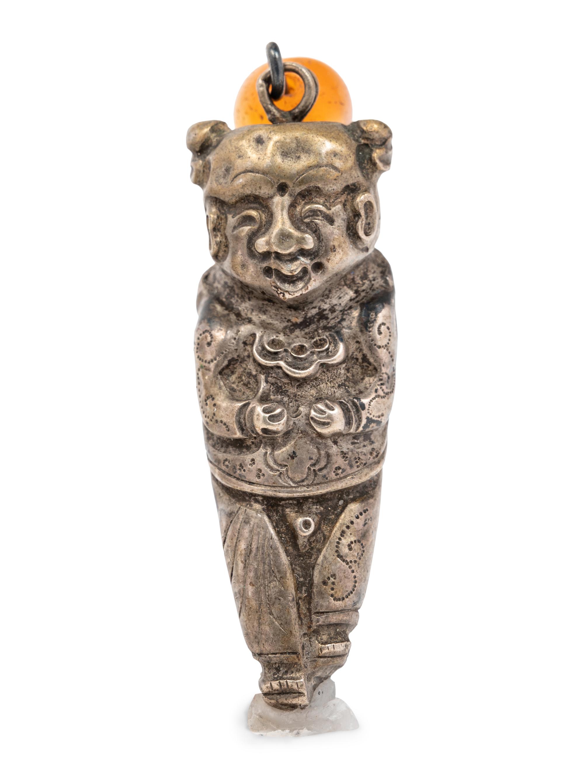 Five Chinese Silver and Metal Articles