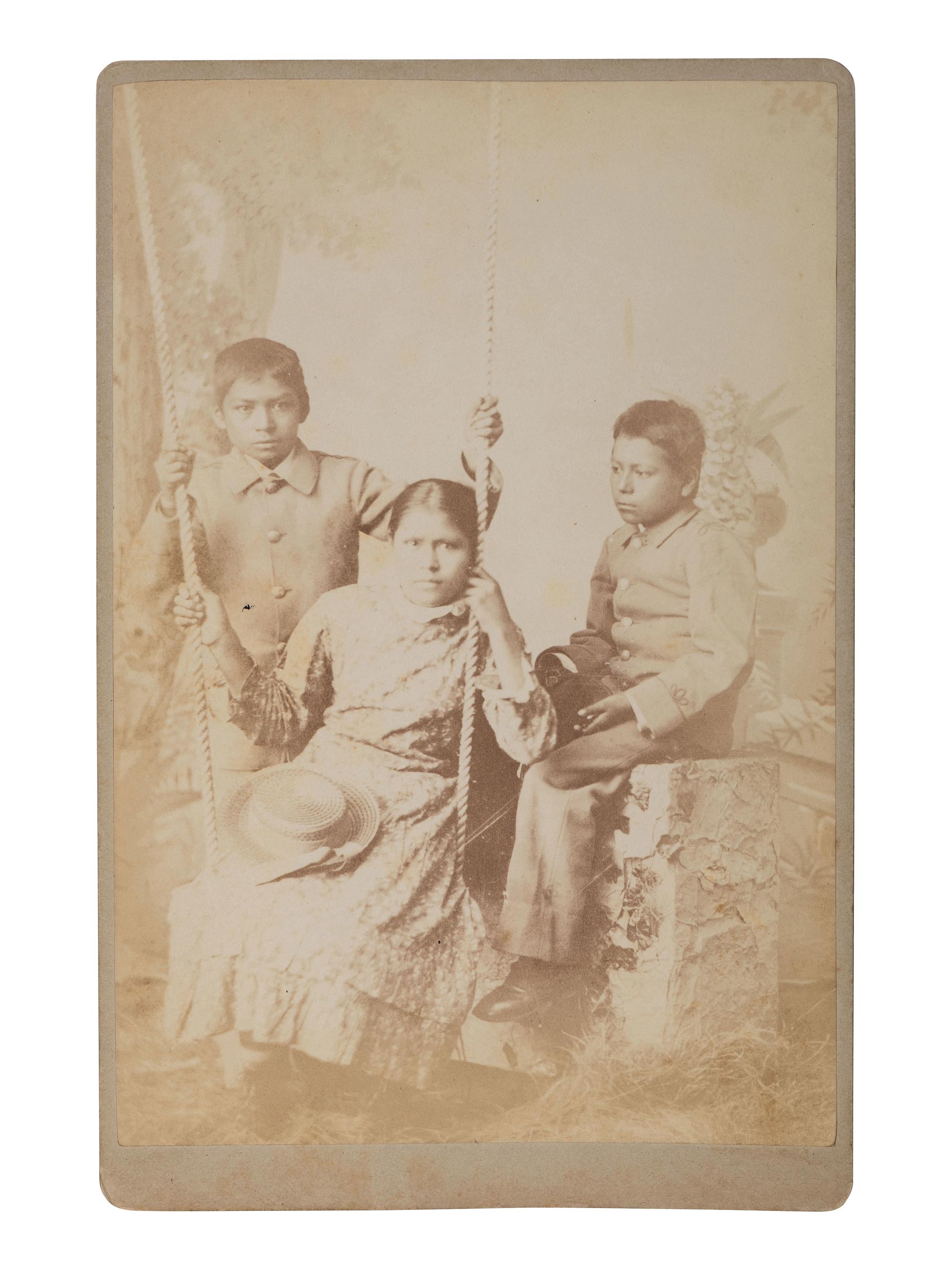 CHOATE, John N. (1848-1902), photographer. Images of students at Carlisle Indian School.