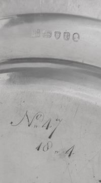 A Set of Eighteen George III Silver Plates