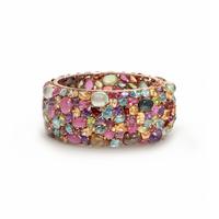 MULTIGEM BANGLE BRACELET