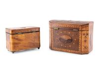 Two English Tea Caddies