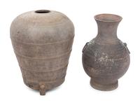 Two Chinese Pottery Vessels