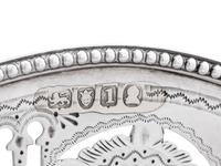 A George III Silver Flower Basket