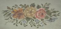 A Louis XV Painted Bracket Clock