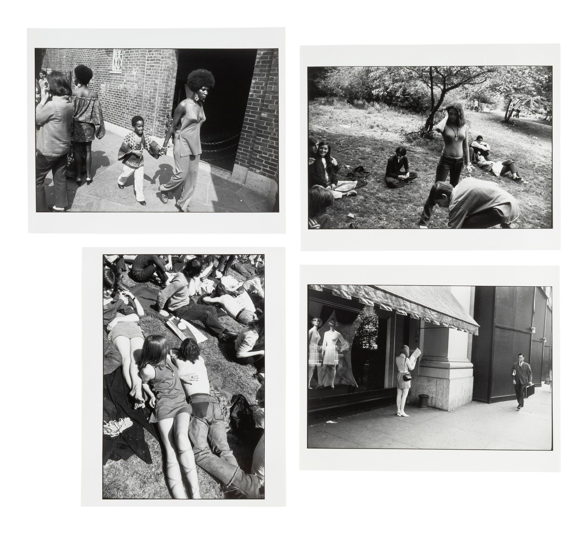 Four Works from Women are Beautiful, ca. 1965-69