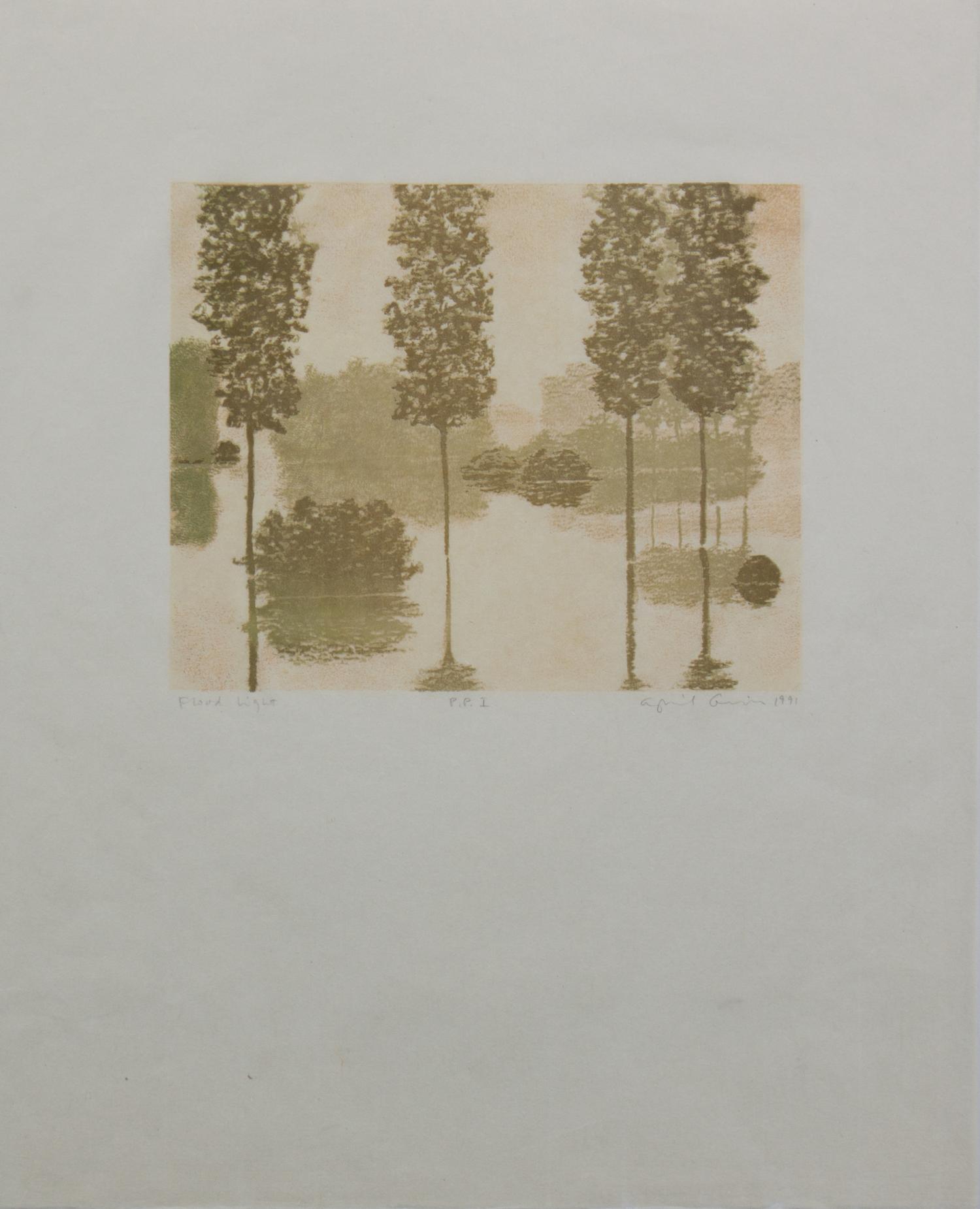 April Gornik, (American, b. 1953), Flood Light from Art Pro Choice II, 1991