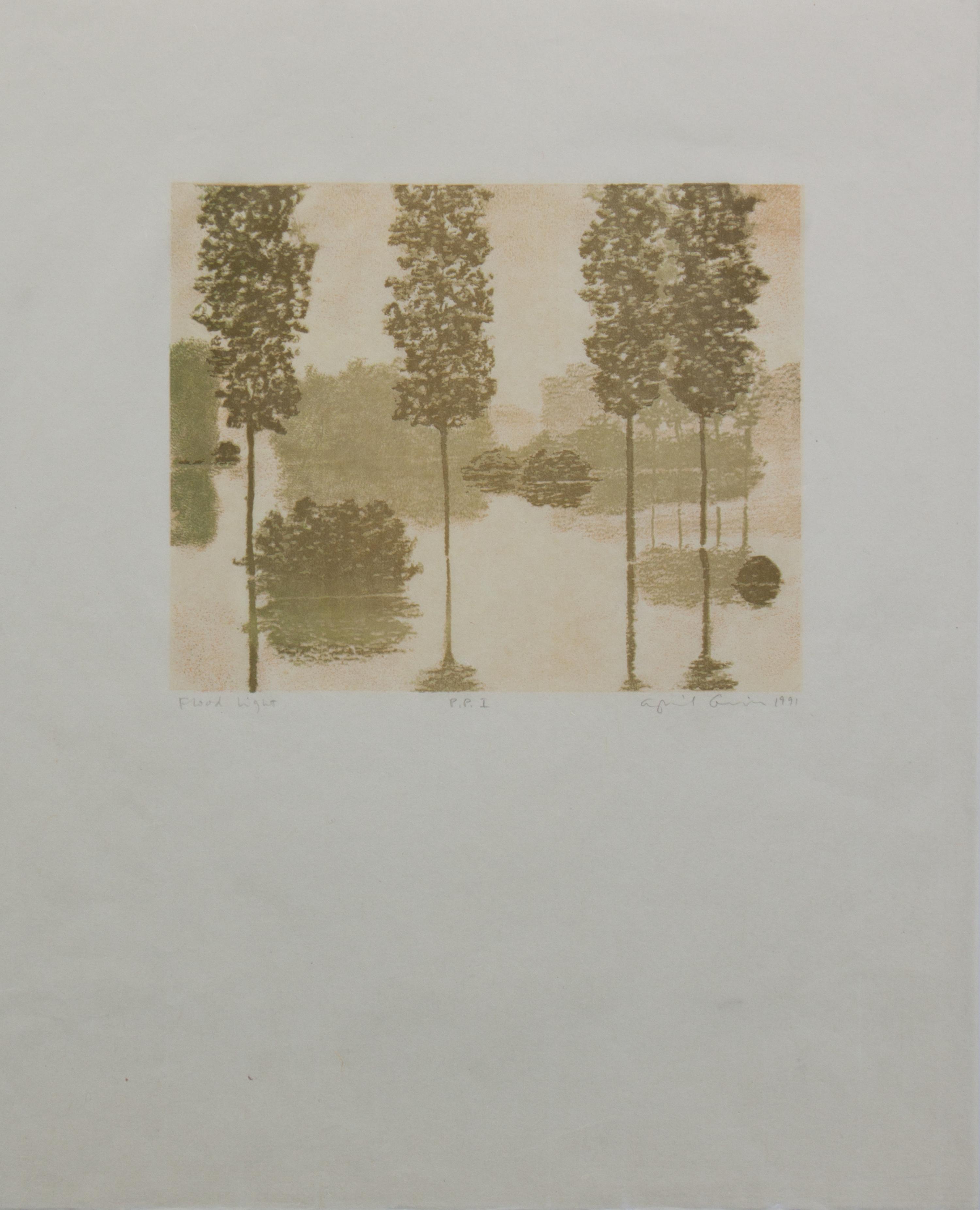April Gornik, (American, b. 1953), Flood Light from Art Pro Choice II, 1991
