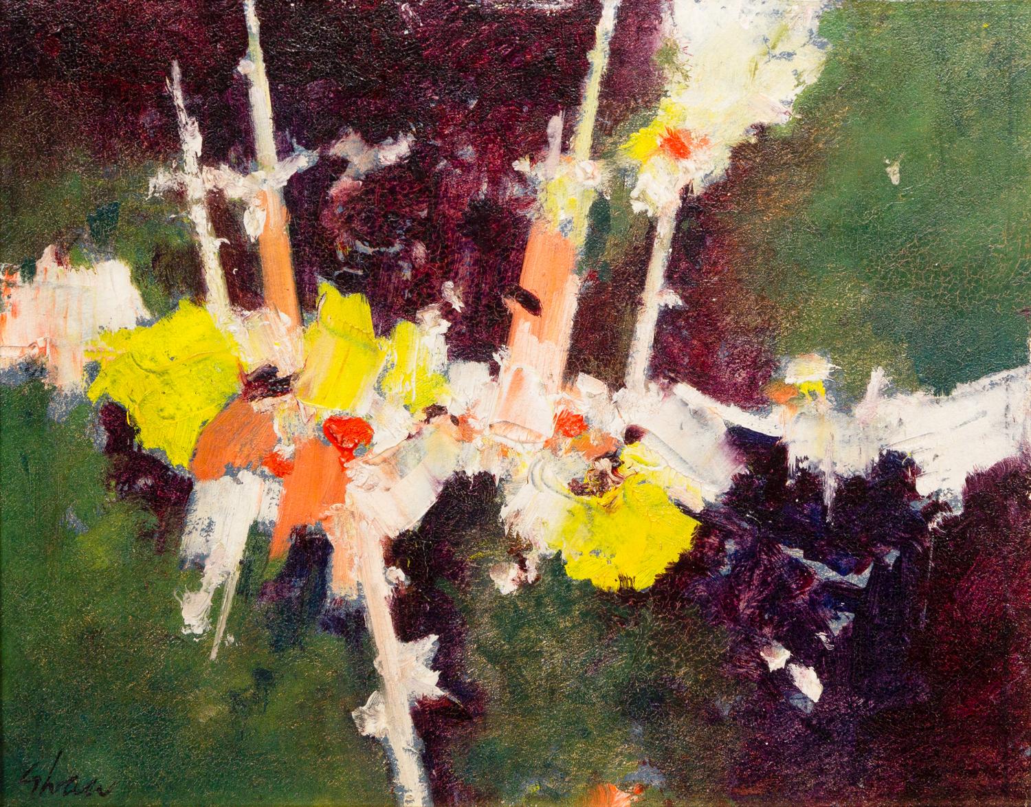 Charles Green Shaw, (American, 1892-1974), Night Blossom, 1958