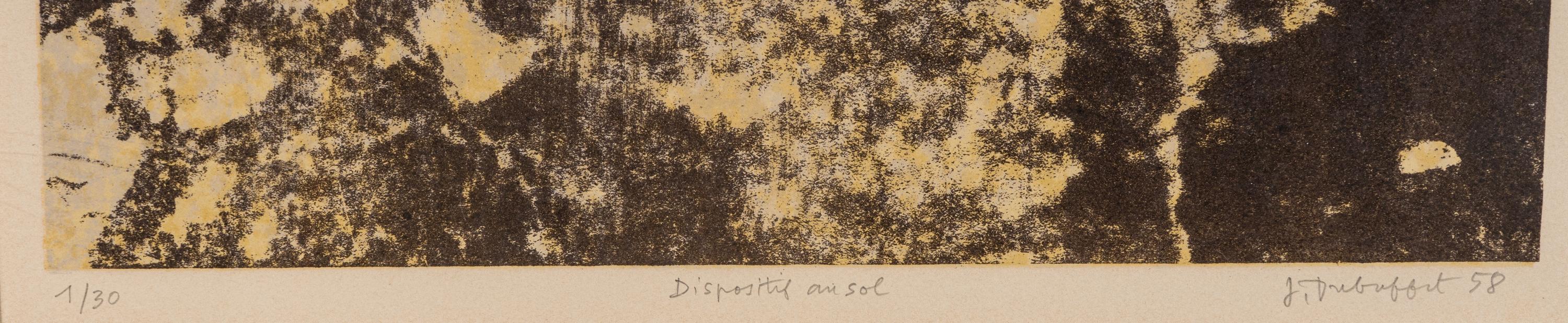 Ground Soil ( Dispositif au sol ) (from Clean Slates ( Tables rases ) from Phenomena ( Les Phénomènes) ), 1958