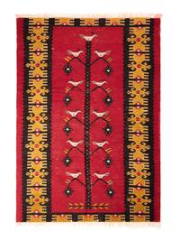 A Thracian Kilim Wool Rug