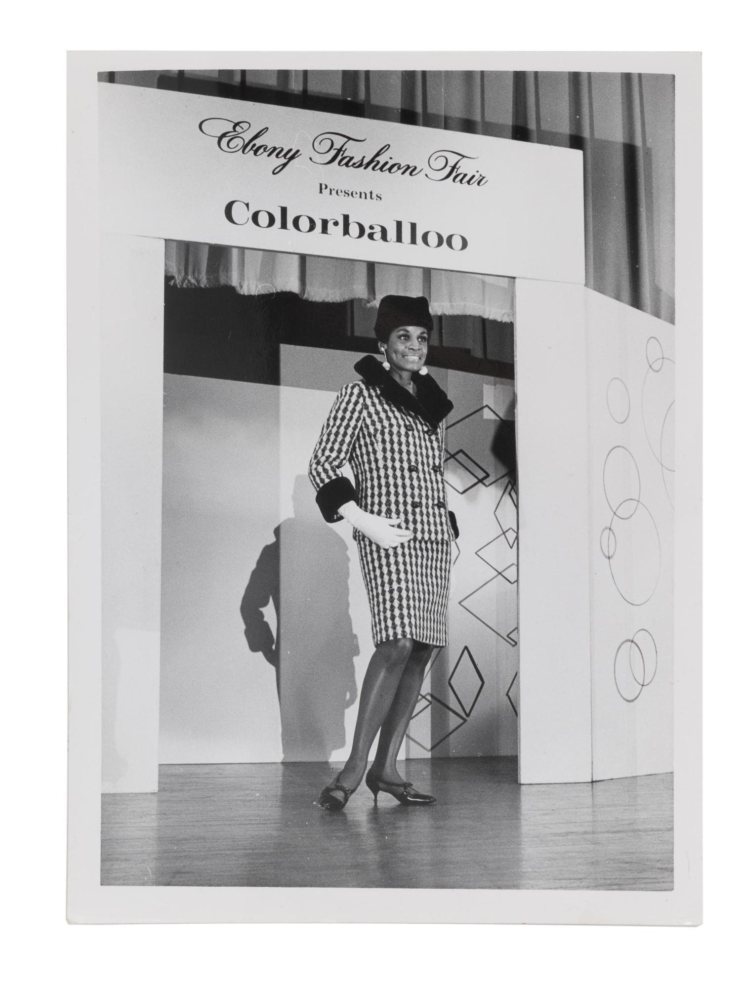 Five 1960s Photographic Prints of Ebony Fashion Fair