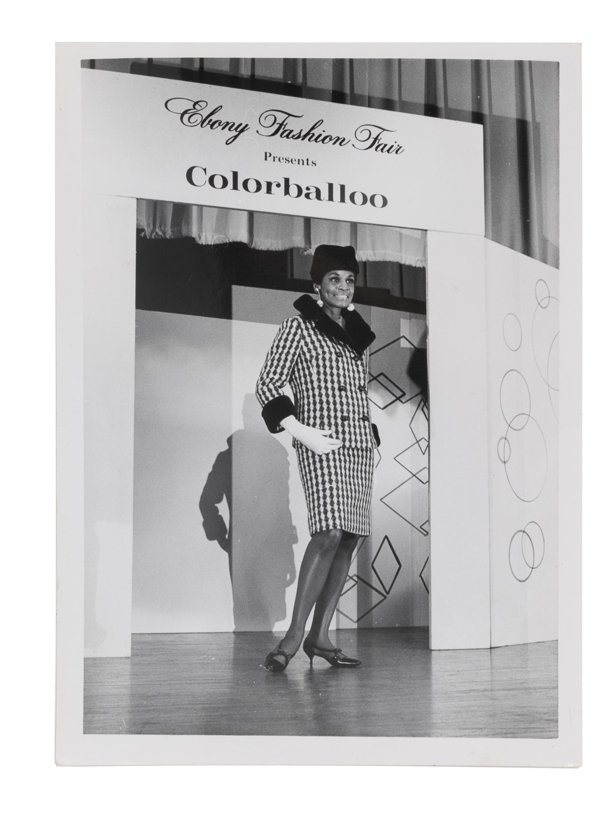 Five 1960s Photographic Prints of Ebony Fashion Fair