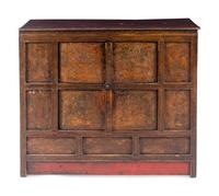 A Tibetan Polychrome Cabinet