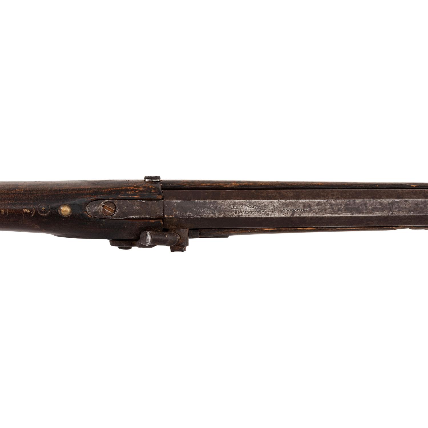 Shortened & Tacked Leman Percussion Rifle
