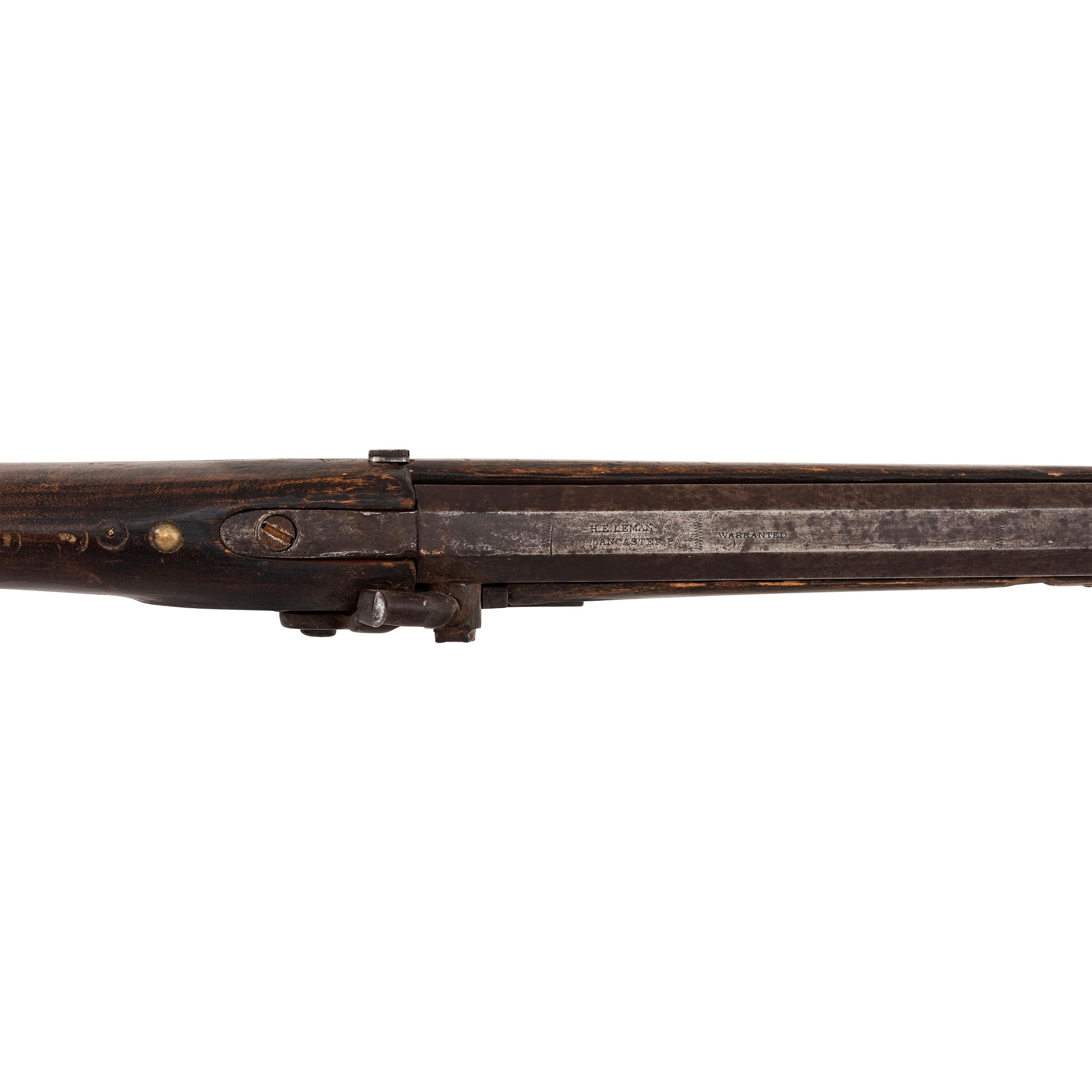 Shortened & Tacked Leman Percussion Rifle