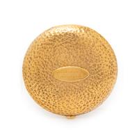 FRENCH, YELLOW GOLD AND DIAMOND COMPACT