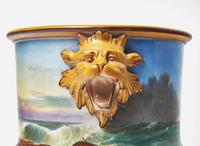 A Mintons Majolica Jardiniere, UK, 1866