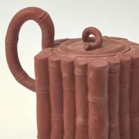 A Wedgwood Rosso Antico Teapot UK, 1780s