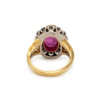 RUBY AND DIAMOND RING