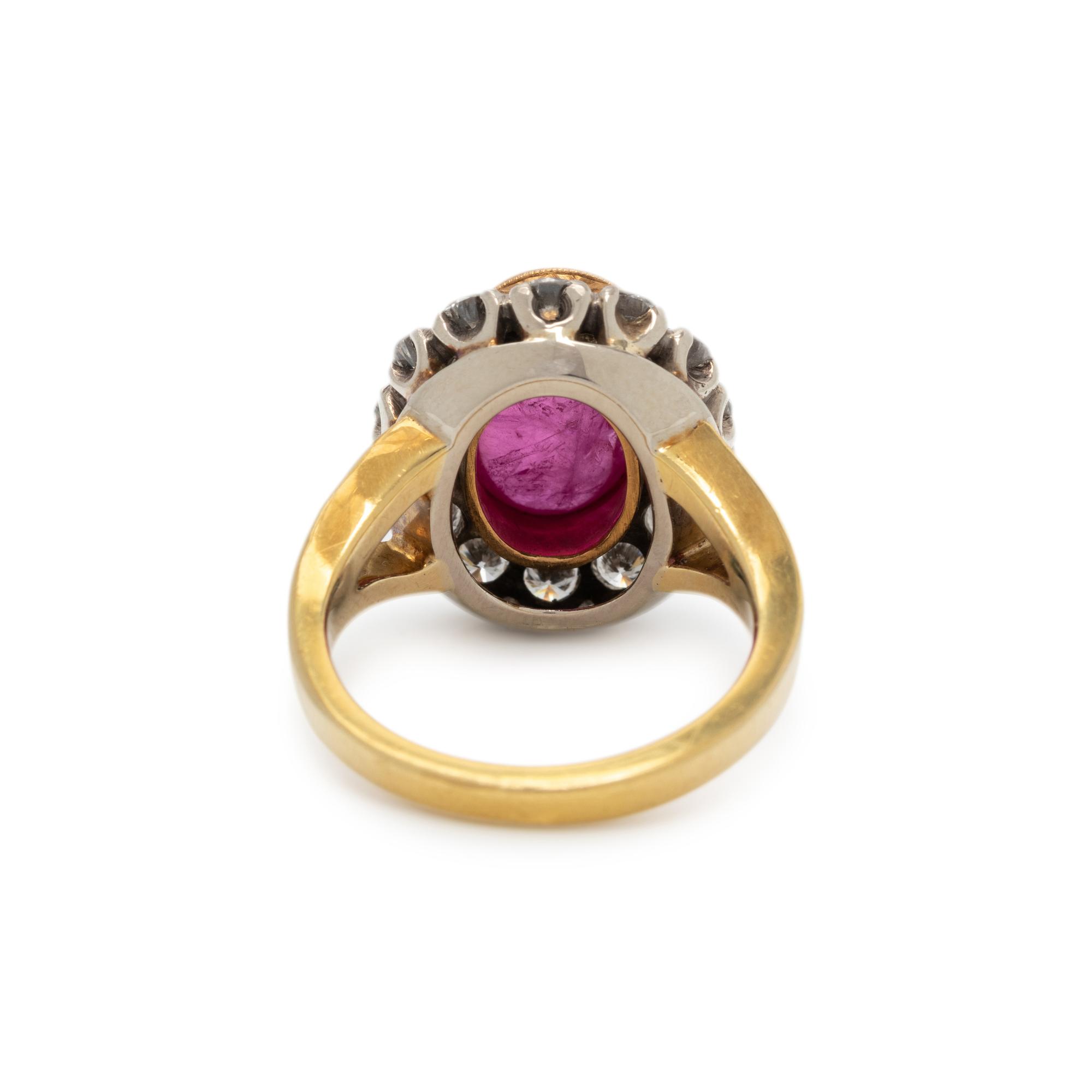 RUBY AND DIAMOND RING