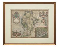 [Maps & Atlases] Speed, John. The Province of Connaugh with the Citie of Galwaye Described