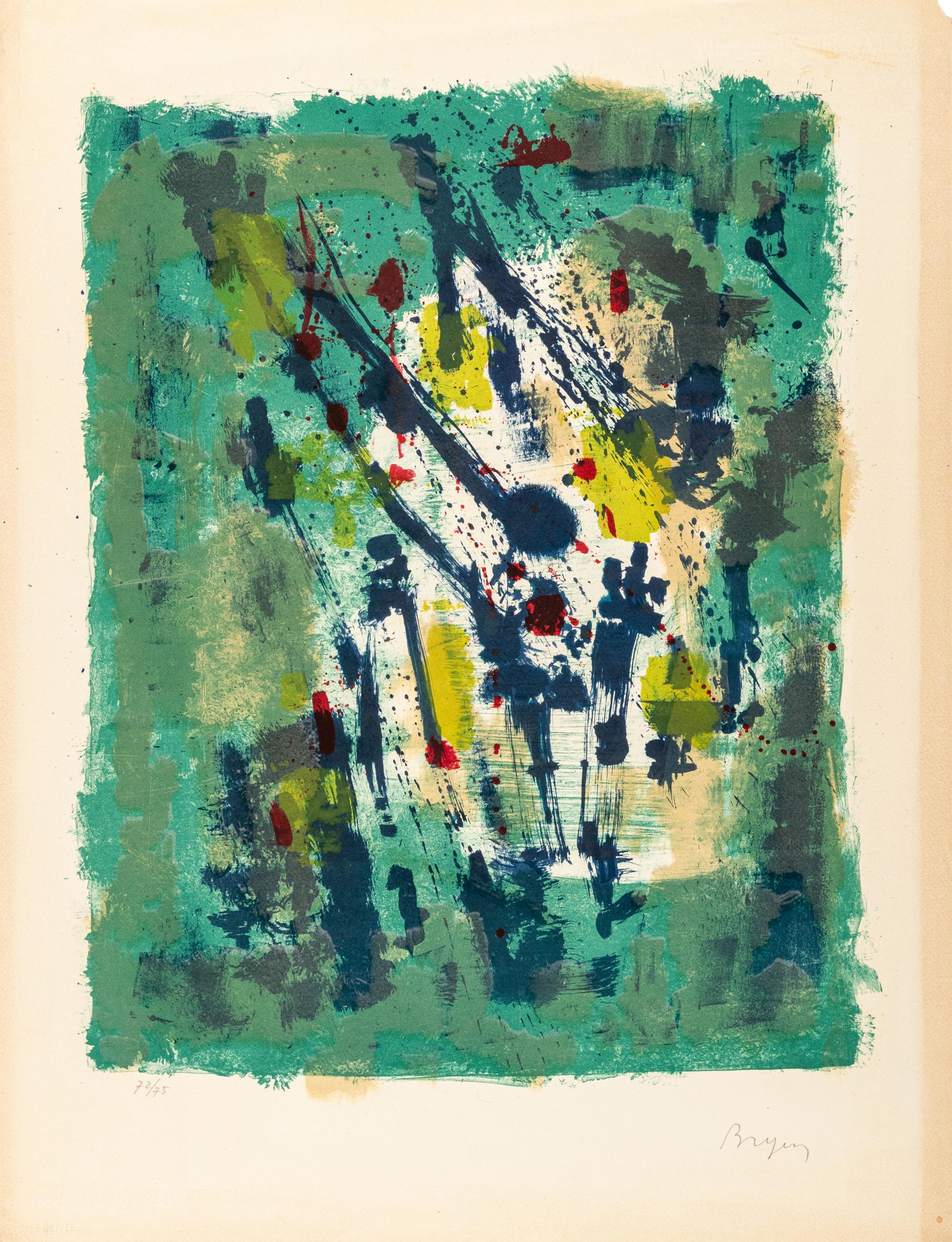 A Pair of Prints by Camille Bryen and Maria Sanmartí