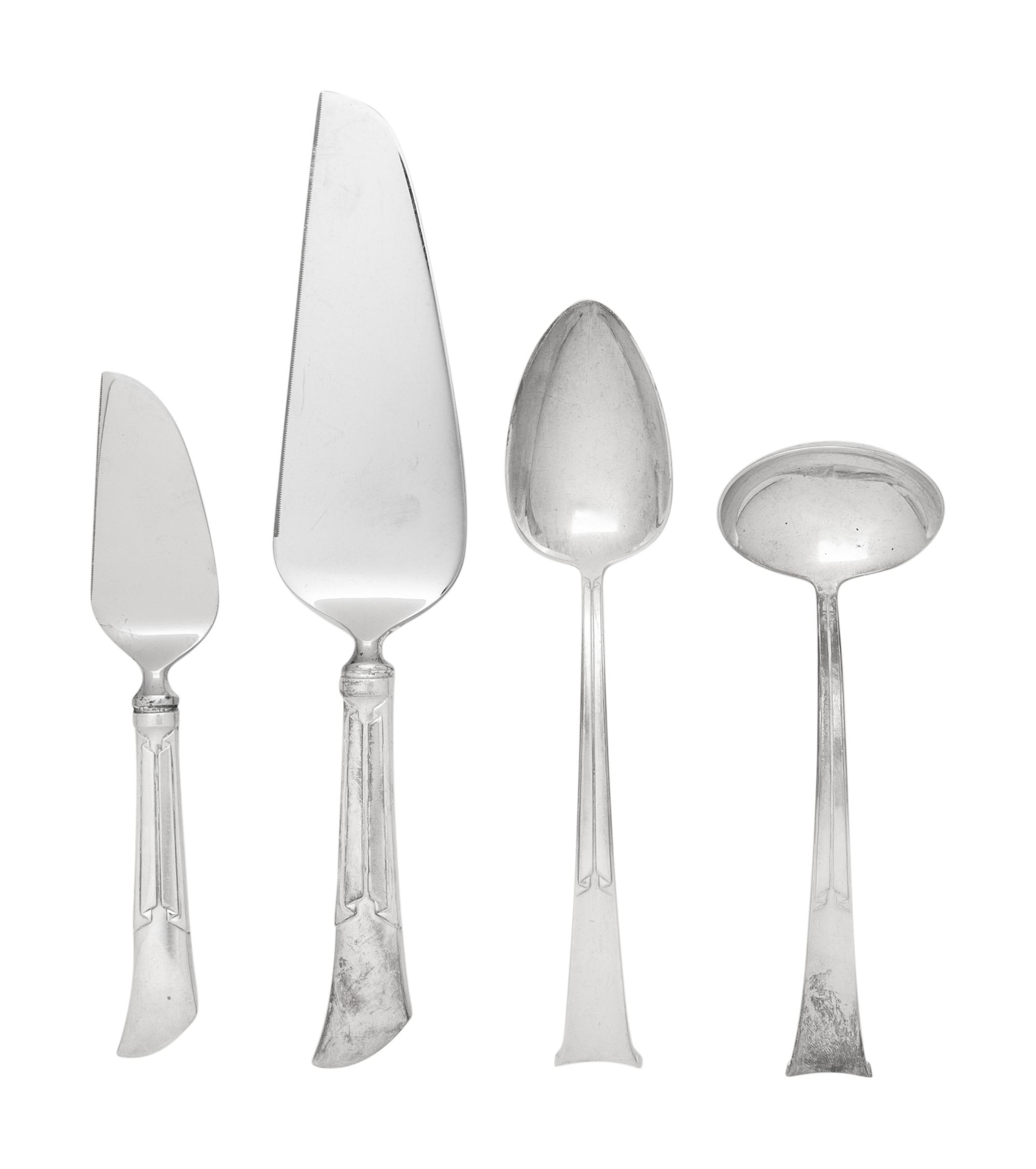 A Tiffany and Co. Silver Flatware Service