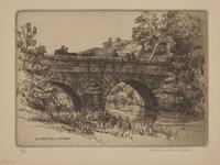 Caroline Helena Armington (American, 1875–1939) — Le Petit Pont a Moret , 1917; Together with Quoi Vert, Bruges , 1908 ; and Ferme a Caudebec-en-Caux , 1921 (Three Works)