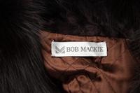 Bob Mackie Faux Astrakhan Coat with Fox Fur Trim, 1980s