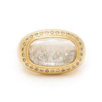 Moritz Glik, 'Maestro Pave Kaleidoscope Shaker', Diamond and Yellow Gold Ring