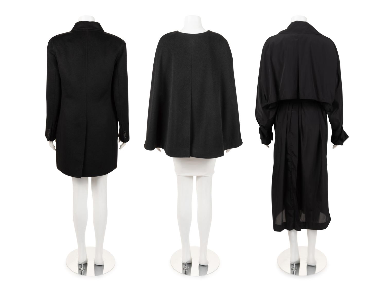 Three Designer Coats: Prada, The Row, Valentina Kova, 2000-10s