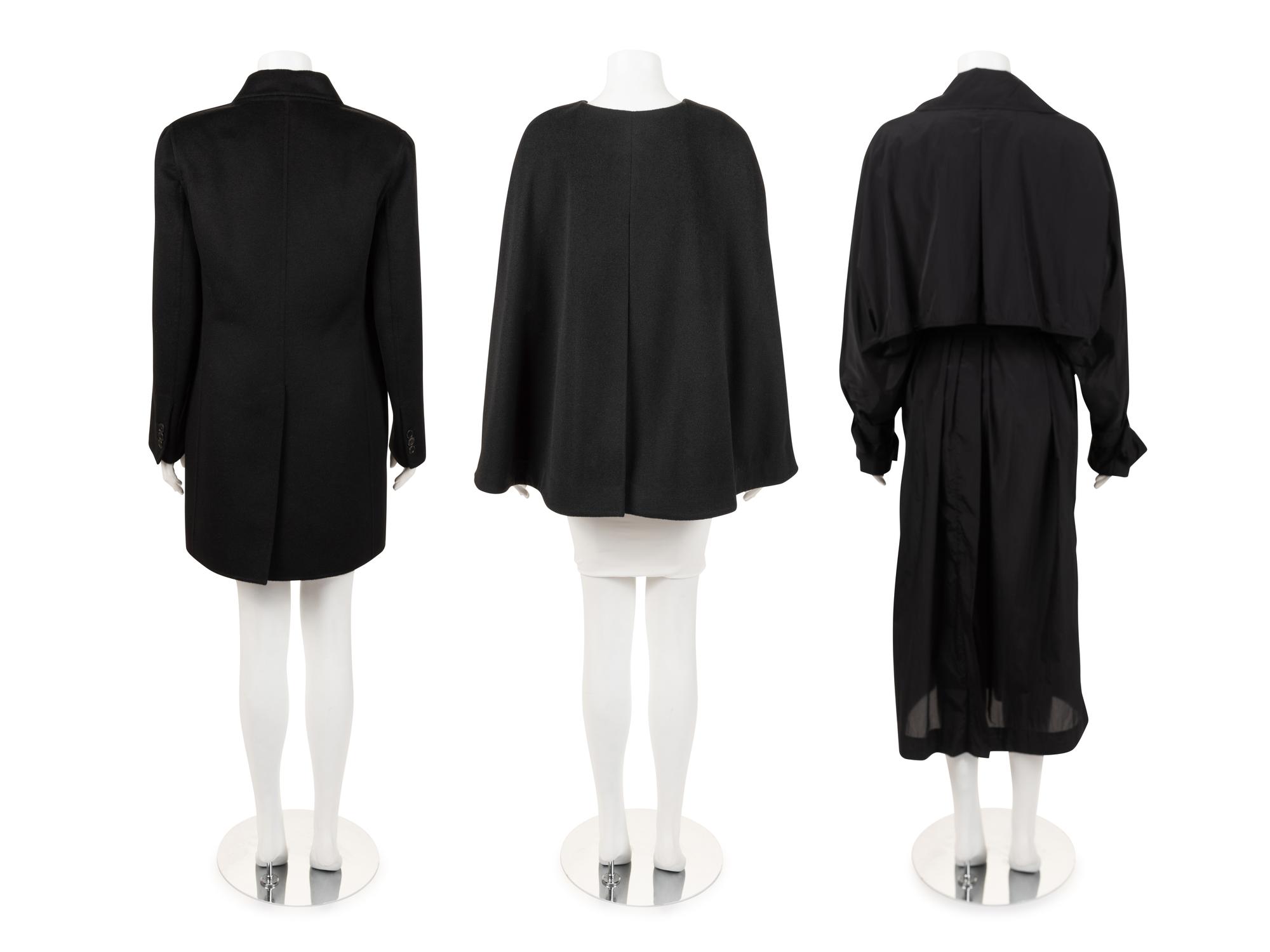 Three Designer Coats: Prada, The Row, Valentina Kova, 2000-10s