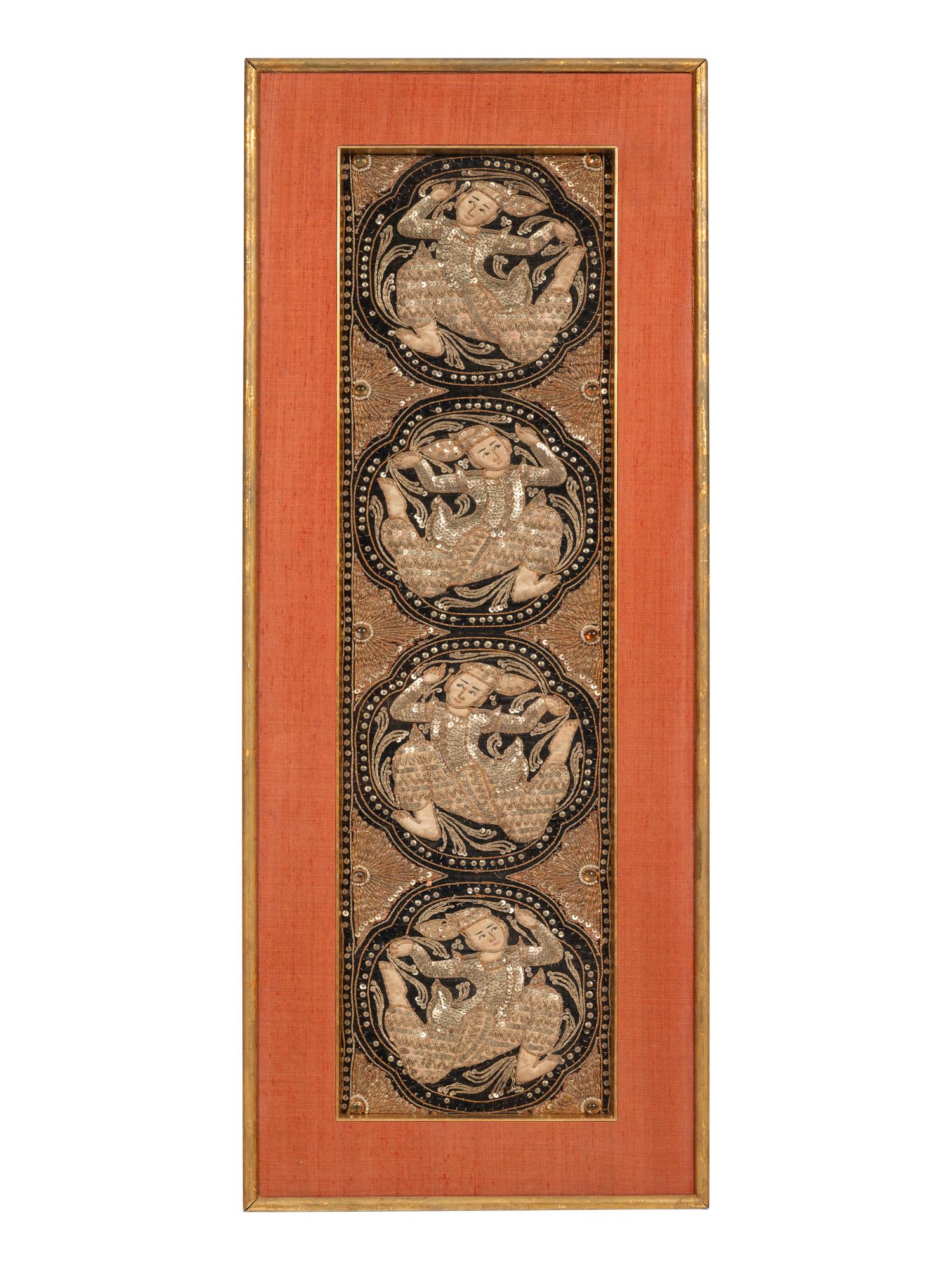 A Pair of Burmese Wall Hangings