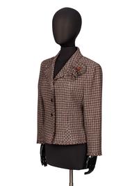 Chanel, Tweed Jacket with Removable Camellia