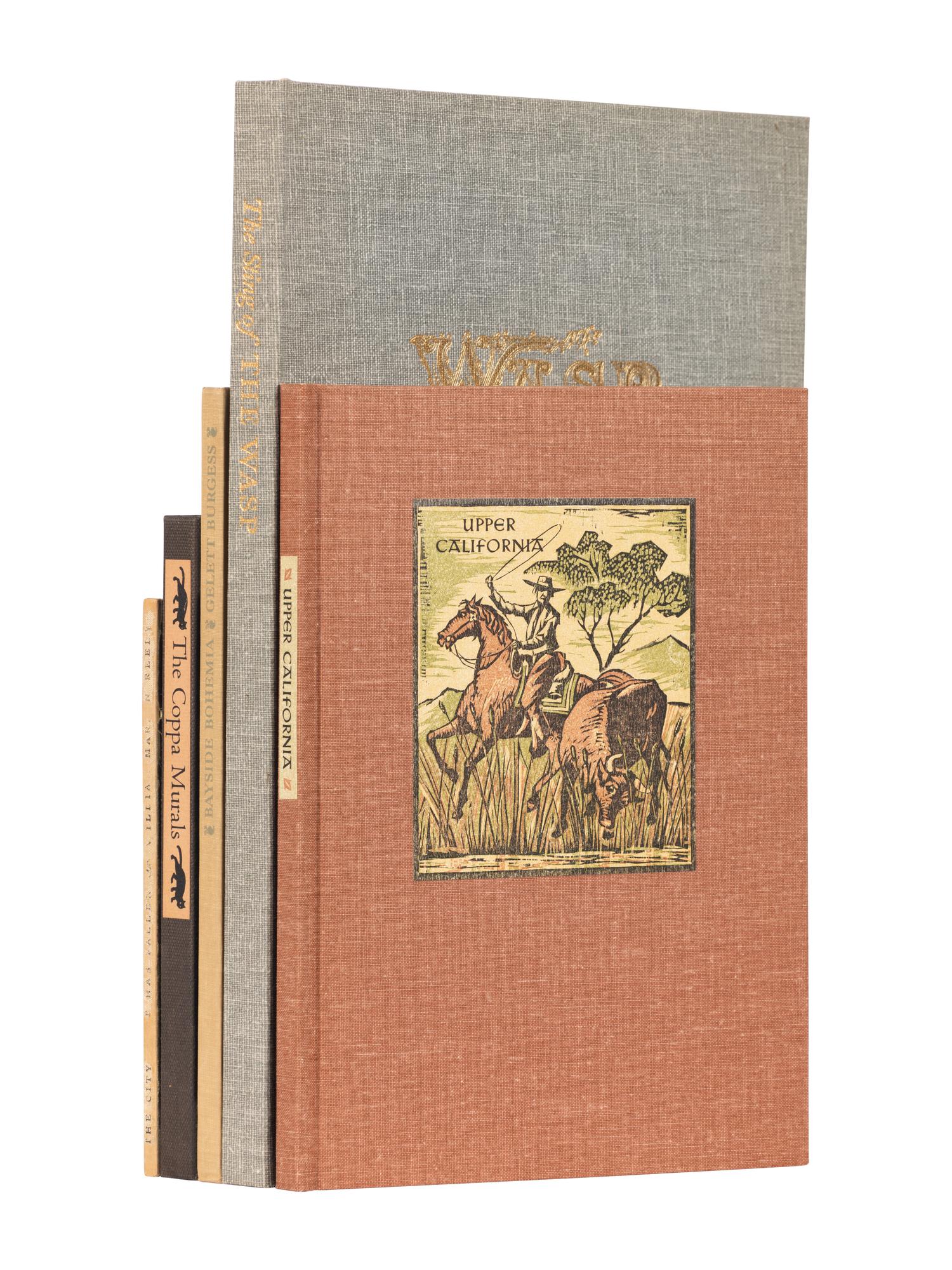 [BOOK CLUB OF CALIFORNIA - San Francisco]. A group of 5 works from the Book Club of California concerning San Francisco, comprising: