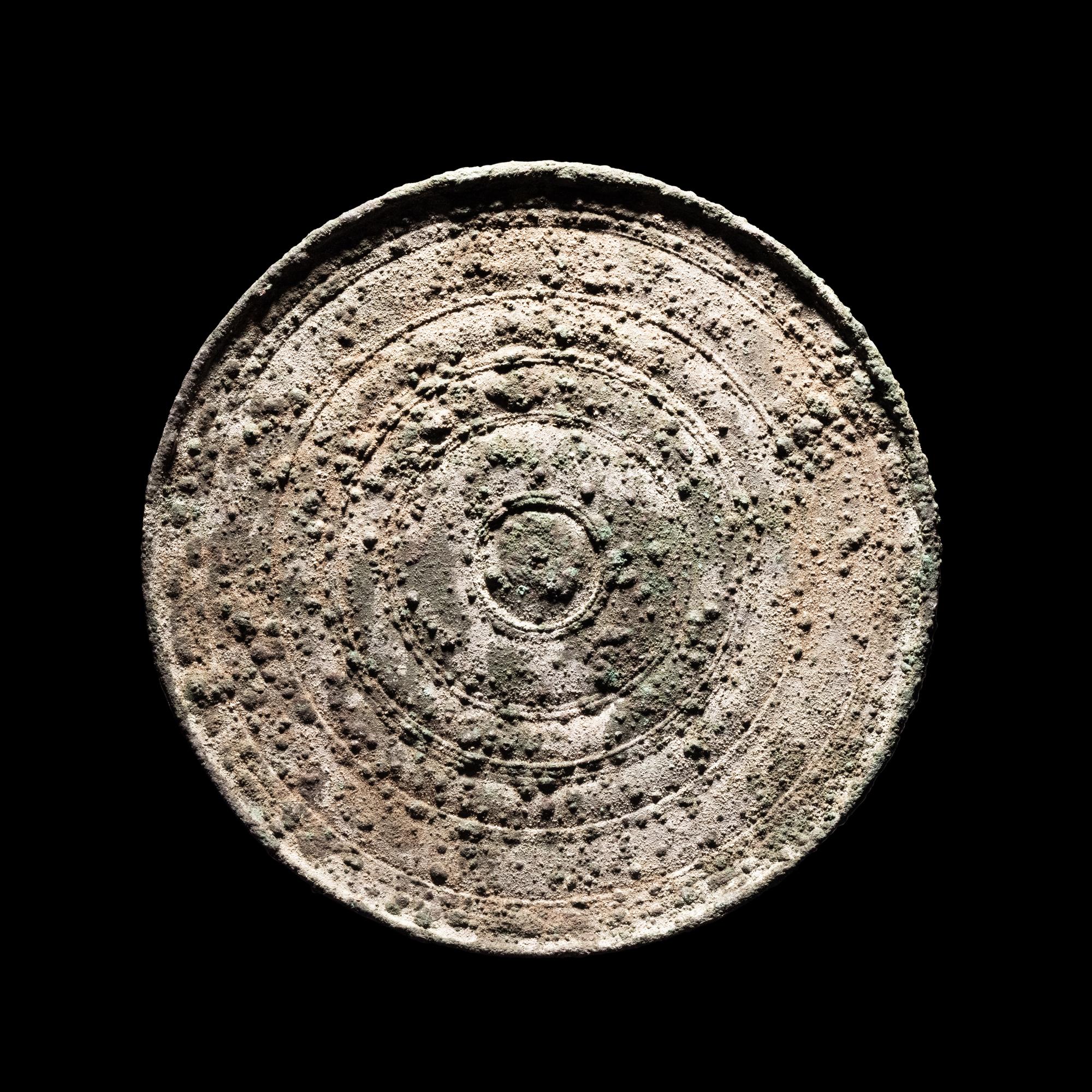 Two Greek Bronze Mirrors