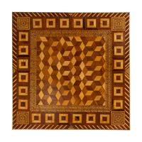 A Continental Parquetry Occasional Table