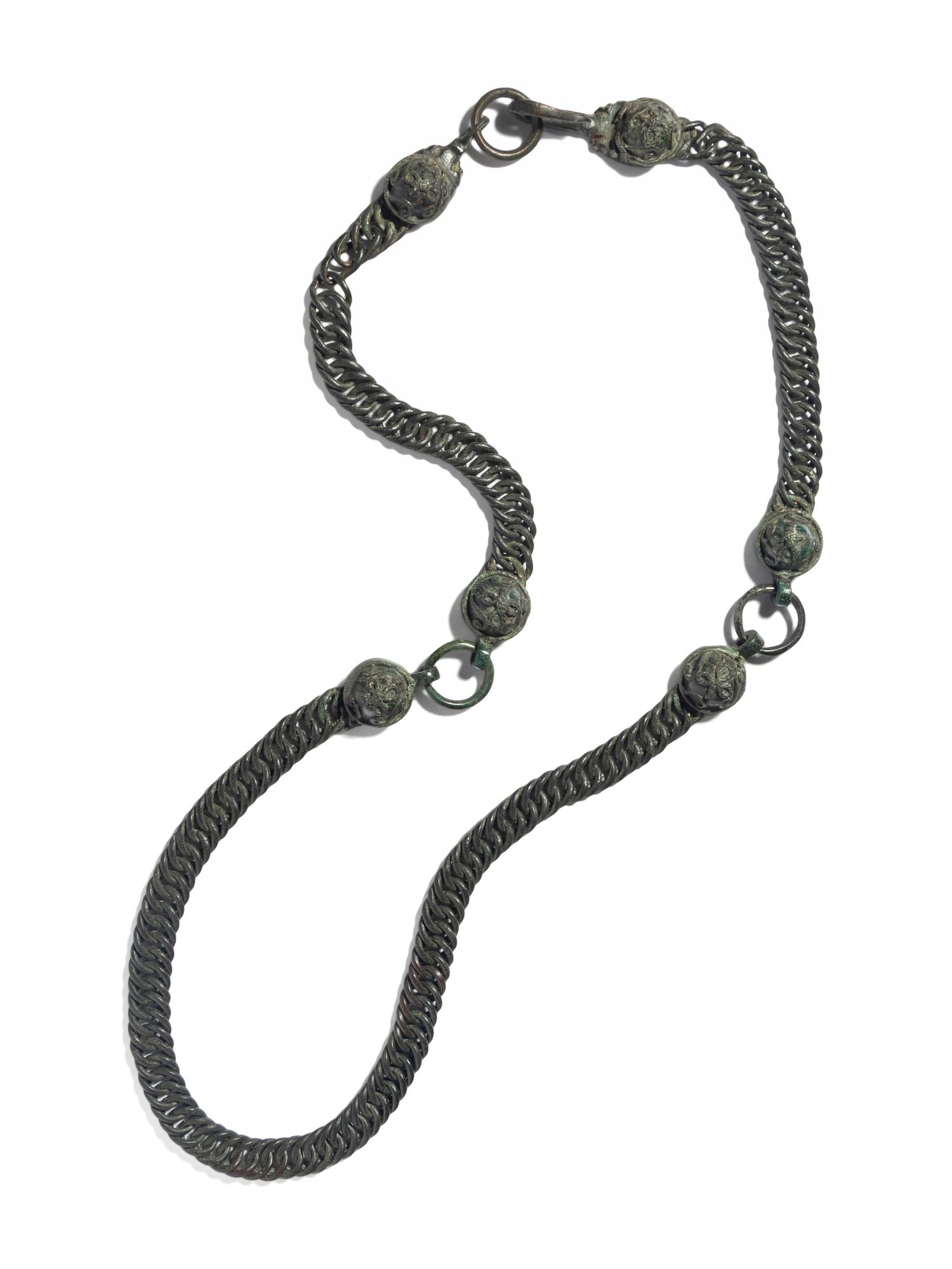 A Byzantine Bronze Necklace