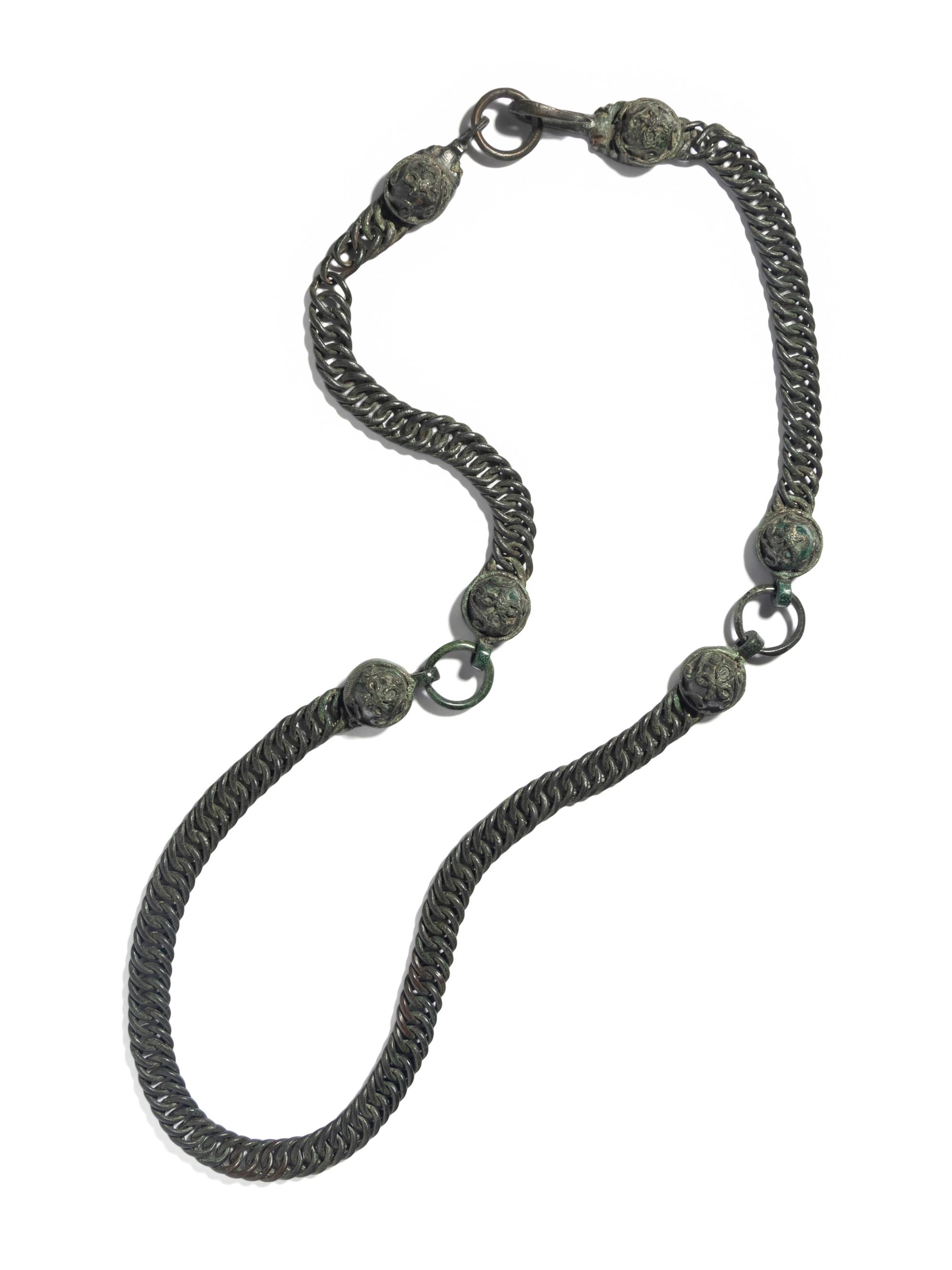 A Byzantine Bronze Necklace