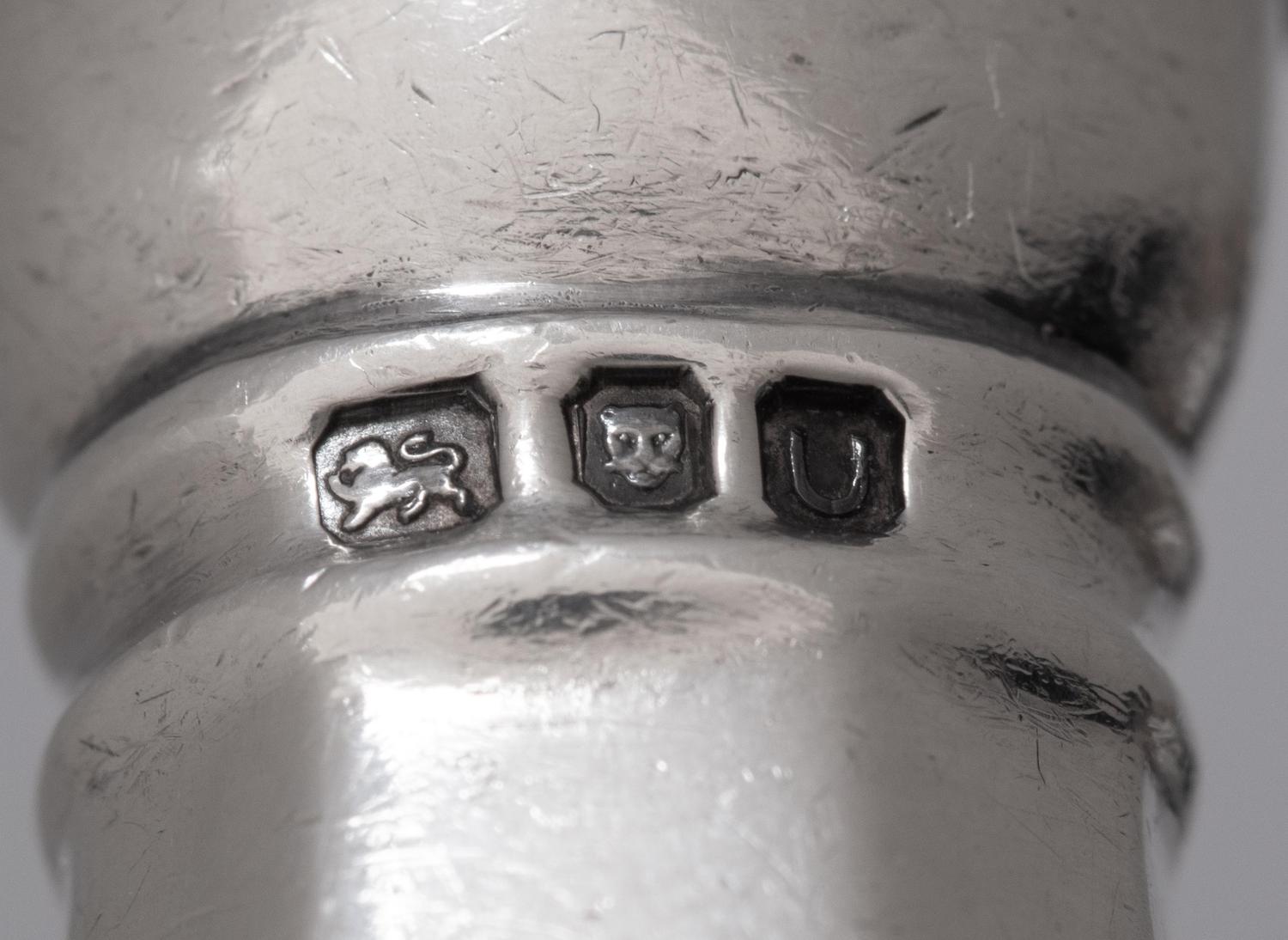 An English Silver Flatware Service