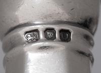 An English Silver Flatware Service