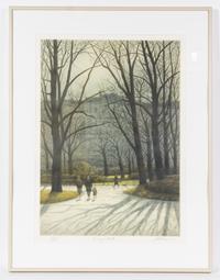 Robert Altman, (American, 20th century), Marronier Evening Walk and Bridle Path, 1984 (a group of three)