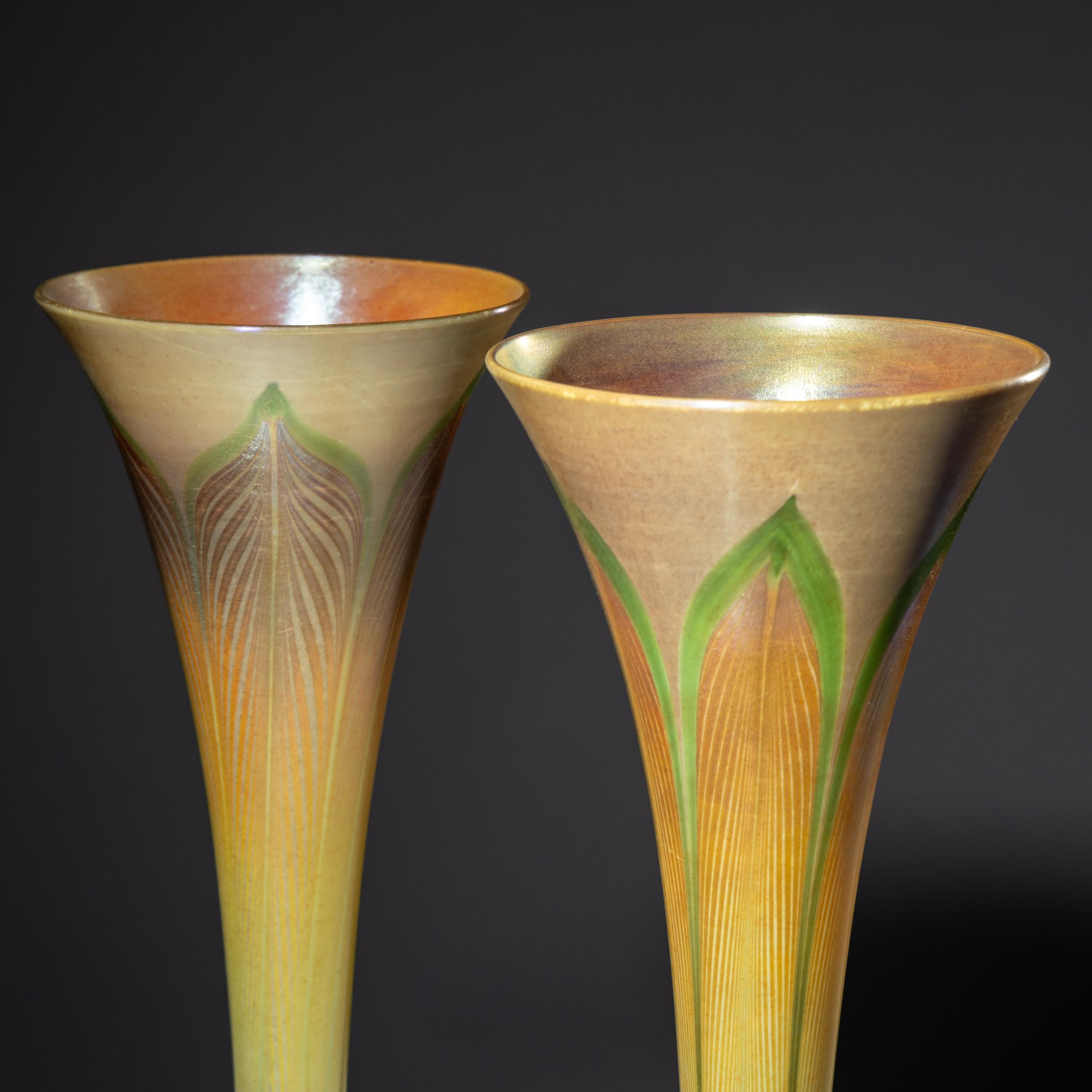 Near pair of vases